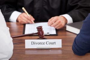 Judge in Divorce Court